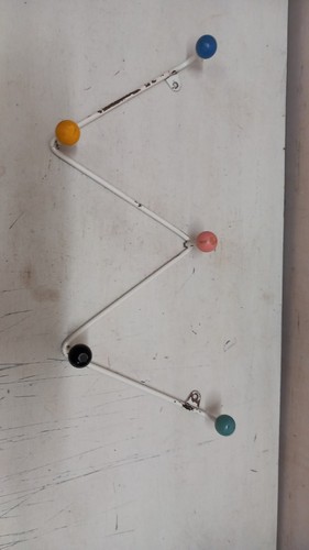 Vintage sputnik atomic retro - sputnik,