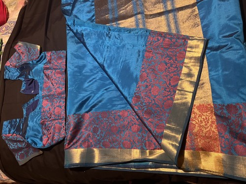 Brand new saree with - ✨,