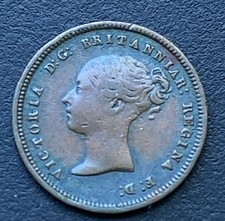Victoria 1844 Half Farthing