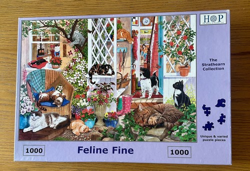 Hop house puzzles feline - hop, of