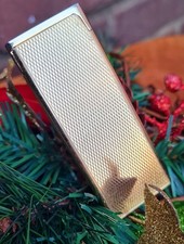 Ladies SUPER SLIM "WIN" OF JAPAN circa 1980 Gold Plated Wirks Great . VGC