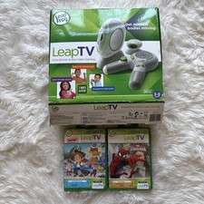 Leap TV Console Boxed Spiderman & Jake Never Land Pirates Tested + Working