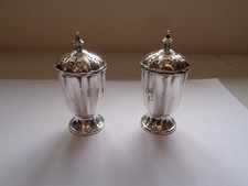 Vintage Silver Plated Salt and