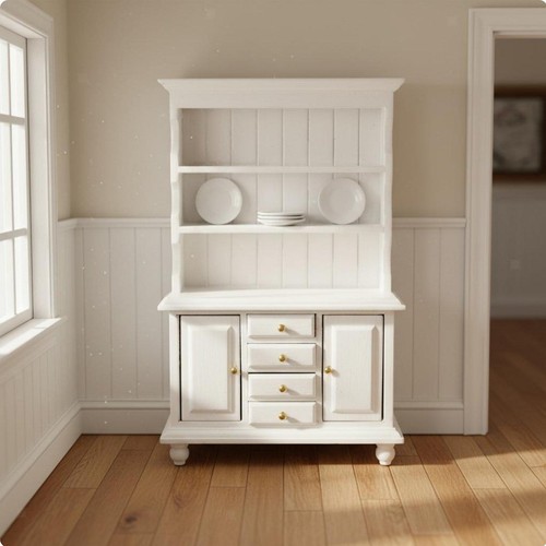 Scale wooden cabinet - 1:12,