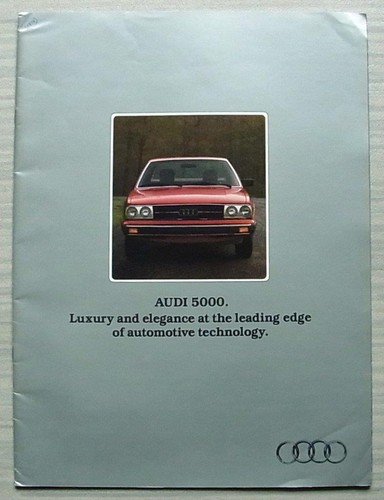 Audi 5000 usa car - usa, sales