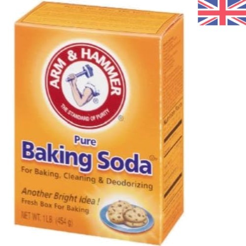 Pure baking soda box - -,