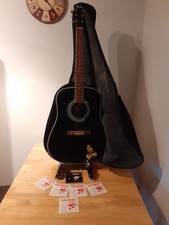 Fender DG-3 Acoustic Guitar Classic Design, 6-String With Guitar Bag SEE VIDEO 
