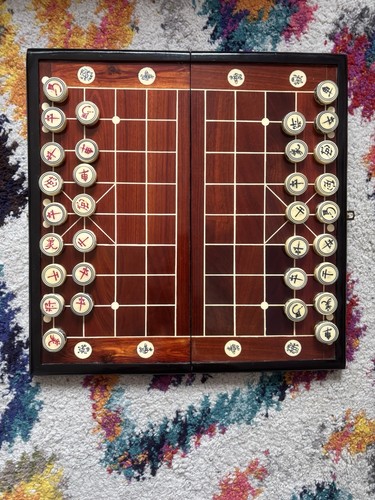 Vintage chinese xiangqi chess - vintage,