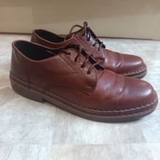 Rieker Men's Shoes Size 8.5 Antistress Brown Leather Lace Up