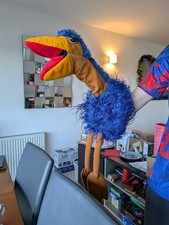 VINTAGE EMU HAND PUPPET 28"