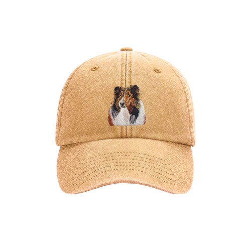 Rough collie embroidered - collie,