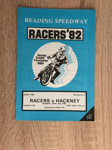 Reading hackney speedway - v,