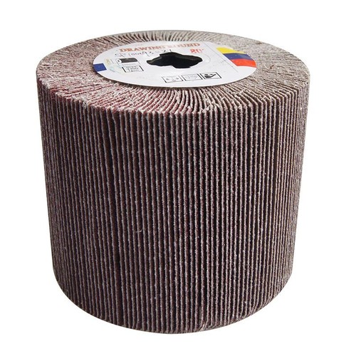 Flap sanding drum 120mm grit - drum,