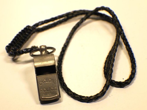 Cyclone police whistle - b&r,