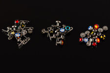 38 x Titanium Dermal Anchors & Accessories - Wholesale Job Lot Body Jewellery