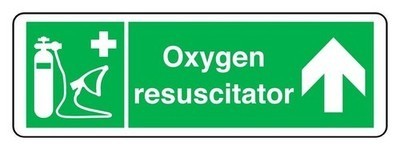 Oxygen resuscitator arrow - oxygen,