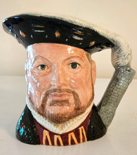 Royal Doulton King Henry VIII  Home  Decor Collectible Character Jug 7"