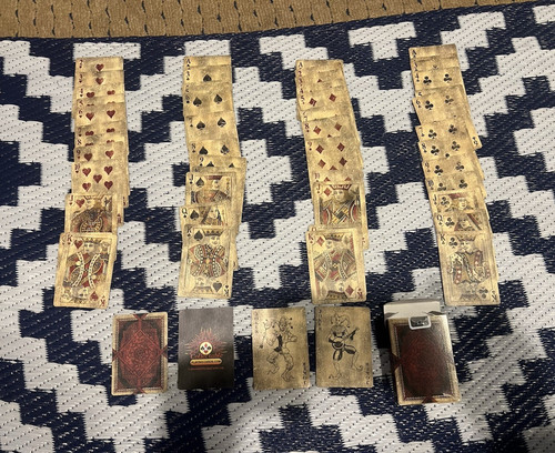 Assorted playing cards lot - playing,