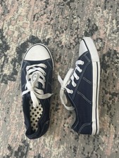 TU Navy Lace Up Pumps Trainers