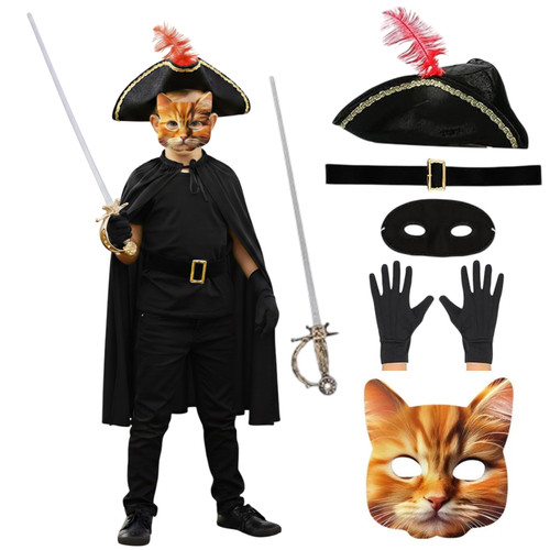 Cat bandit costume deluxe - costume,