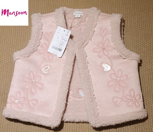 Monsoon girls pink - girls, sherpa