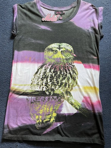 Motel rocks owl print shirt - motel,