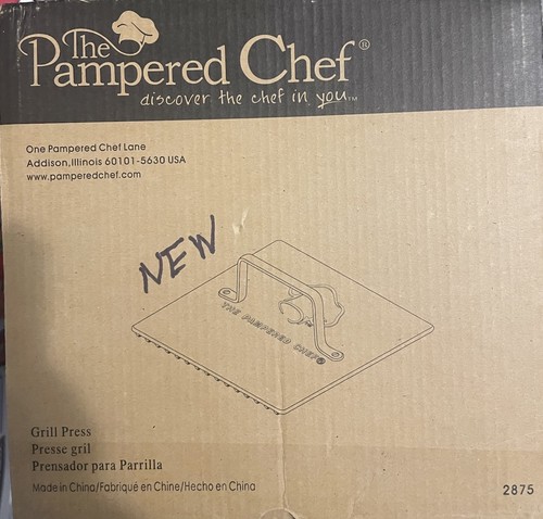 Pampered chef grill panini - pampered,