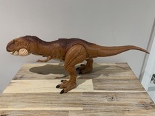 2017 Jurassic World Thrash N Throw Roaring Stomp T-Rex Tyrannosaurus Rex 22”