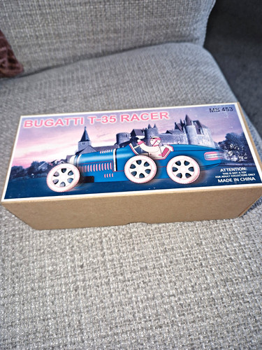 Bugatti racer tinplate - bugatti,