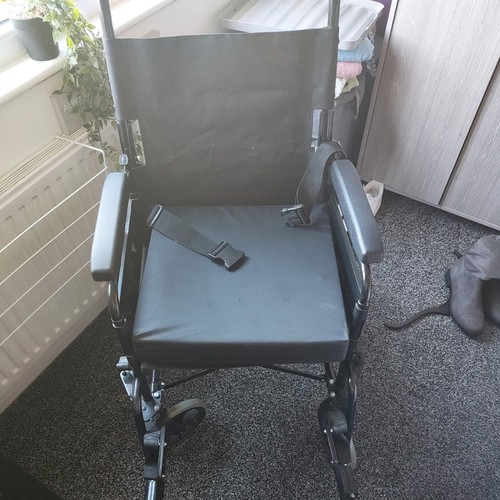 Lomax folding wheelchair - wheelchair, with