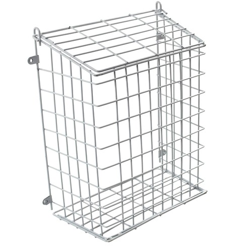 Front door letter box - front, cage