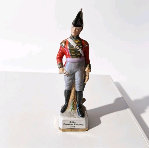 Vintage porcelain officer - vintage,