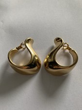 Pierre Lang Gold Tone Vintage Earrings for Pierced Ears