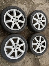 Honda Civic 17” Alloy Wheels Tyres 5x114.3 225/45/17 Type R S Jap