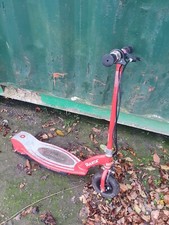 Razor E100 Electric Scooter Red Project Spares Repairs Used Untested Free UK Del