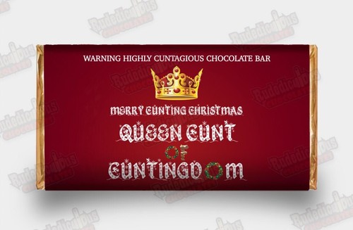 Rude christmas funny chocolate - funny,