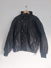 Wolf of Canada Black Leather