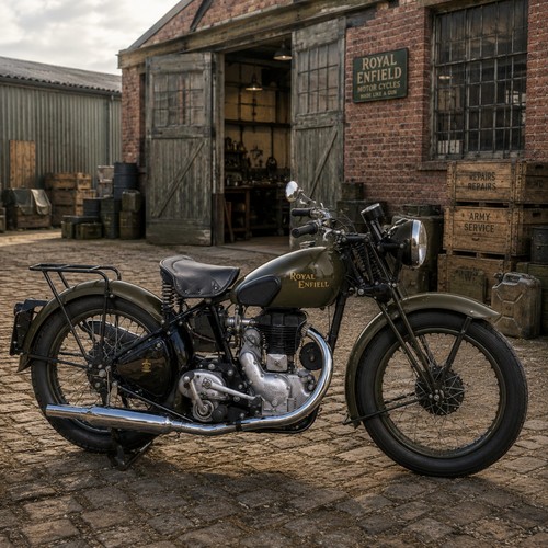 1943 royal enfield wwii - wd/co,