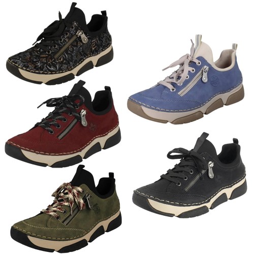 Ladies rieker lace casual - rieker, up