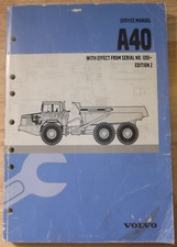 VOLVO A40 DUMP TRUCK SERVICE