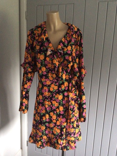 Bnwt ladies wrap over dress - ladies,