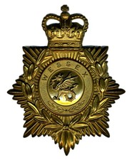 Wessex Regiment Volunteers Band Helmet Plate
