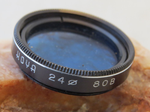 Hoya 24mm 80b filter - filter, for