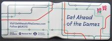 Plastic OYSTER CARD HOLDER / WALLET - 2012 LONDON OLYMPICS AND PARALYMPIC GAMES