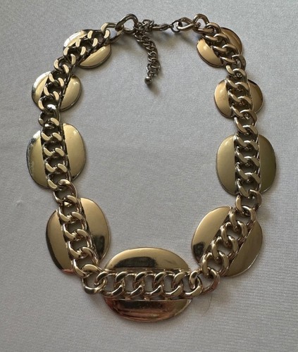 Gold tone chunky - 14”,
