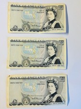 Uncirculated old 5 five - uncirculated, £5
