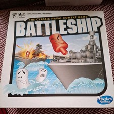 Hasbro Battleship Board Game Classic Naval Combat Complete Family Fun Ages 7+