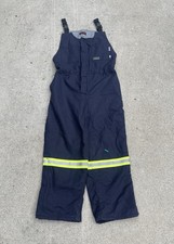 DriFire HydroFlash FR Foul Rain Bibs Mens Medium Goretex Overalls Hi-Vis Work