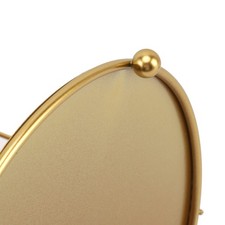 Unique Bird Cage Cosmetic Organizer Iron Makeup Display Rack For Bathroom