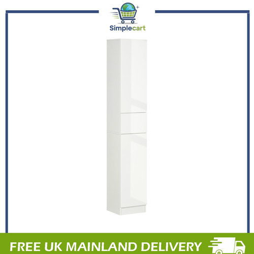 High gloss tall bathroom - high,